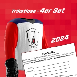Eisbären Berlin - TRIKOTVERLOSUNG 2024 - 4er Set Lose