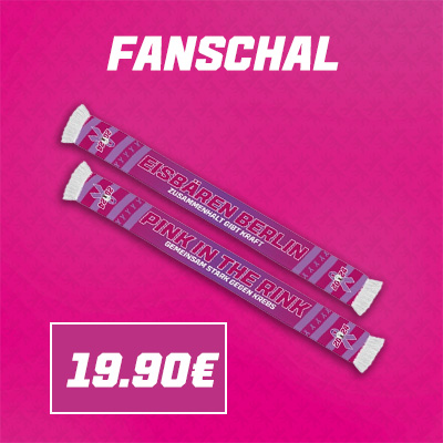 Eisbären Berlin - Pink in the Rink Fanschal 2024