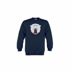 Eisbären Berlin - Sweatshirt KIDS - navy - LOGO - 110/116