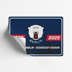 Eisbären Berlin - Saison 2024-25 - Aufkleber - 80x60mm