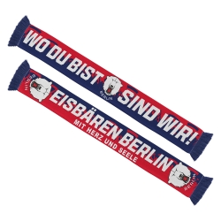 Eisbären Berlin - Fan Schal - WO DU BIST SIND WIR