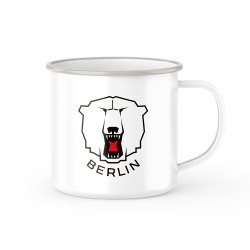 Eisbären Berlin - Emaille Tasse - Logo