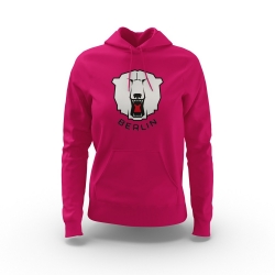 Eisbären Berlin - Frauen Logo Hoody - magenta